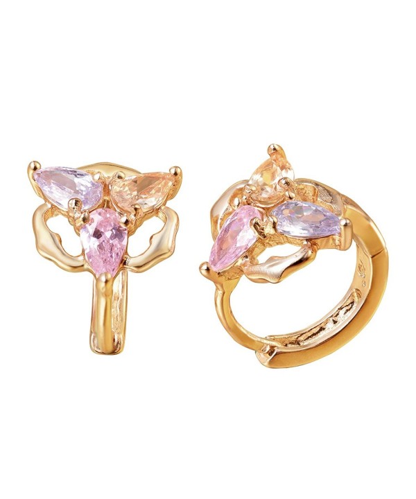 Romantic Time Cluster Diamond Earrings