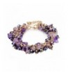 Imitation Amethyst Crystal Bracelets Available