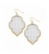 Rosemarie Collections Openwork Moroccan Earrings