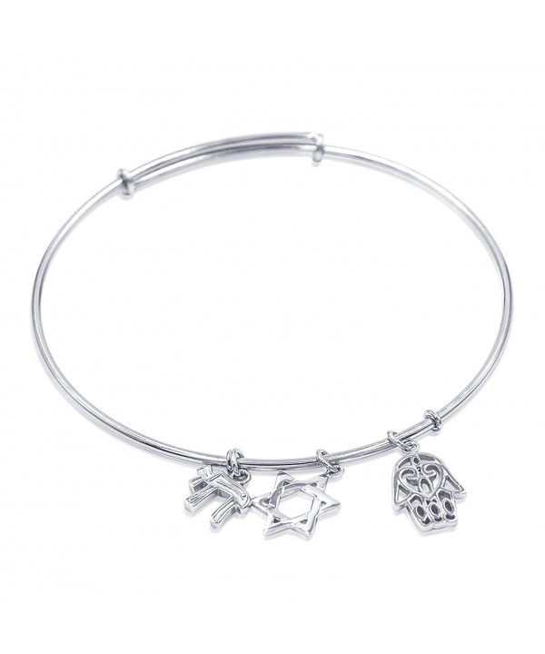 Sterling Silver Expandable Bracelet Charms