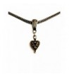 Vintage Heart Bronze Necklace Anniversary