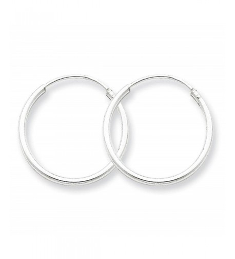 Sterling Silver Polished Endless Earrings