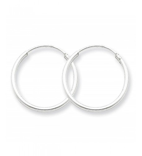 Sterling Silver Polished Endless Earrings