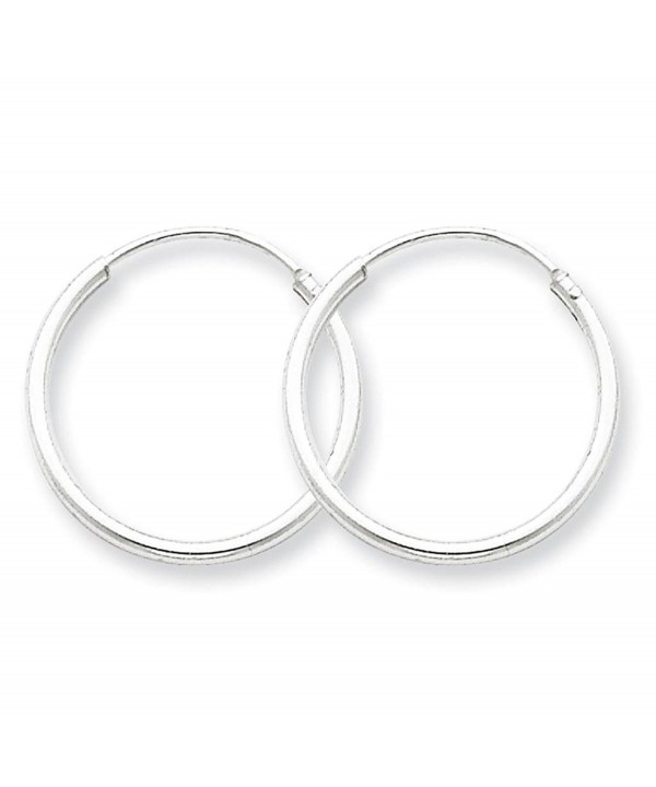Sterling Silver Polished Endless Earrings