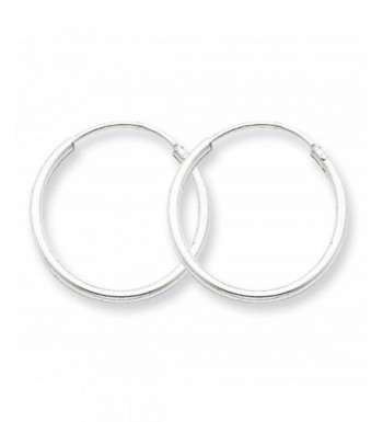 Sterling Silver Polished Endless Earrings