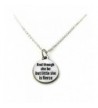 Though Little Fierce Inspirational Necklace