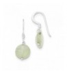 Jewelry Adviser Earrings Sterling Prehnite