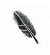 Silver Feather Necklace Handmade Balinese
