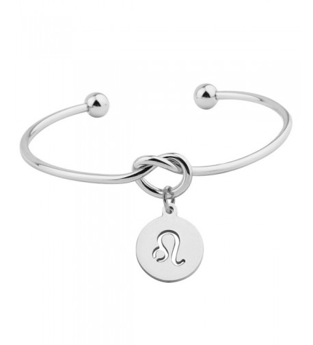 Silver Bracelet Bangle Zodiac Signs