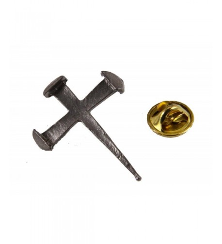 6030340 Rugged Cross Crucifix Brooch