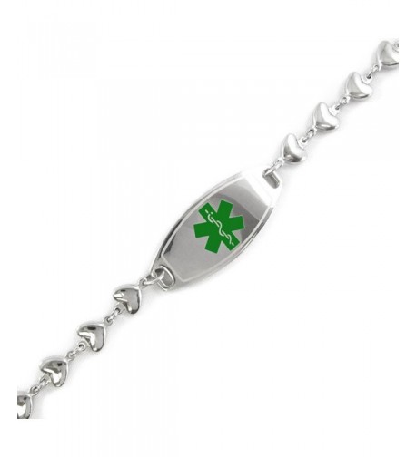 MyIDDr Pre Engraved Customizable Warfarin Bracelet