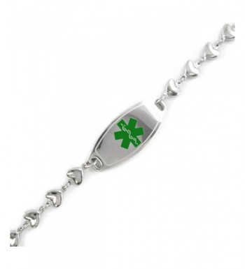 MyIDDr Pre Engraved Customizable Warfarin Bracelet