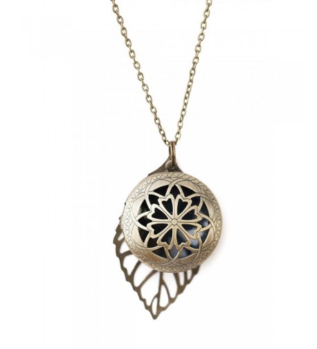 Antique Bronze Diffuser Necklace Charm