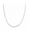 Sterling Silver 2 2 mm Diamond cut Chain