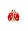 SENFAI Fashion Brooches Coccinella Septempunctata