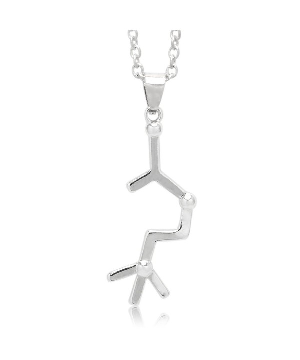 Acetylcholine Molecule Chemistry Necklace Adjustable