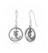 Stelring Silver Anchor Sailor Earrings