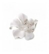 SENFAI Brooches Fashion Flowers Rhinestone