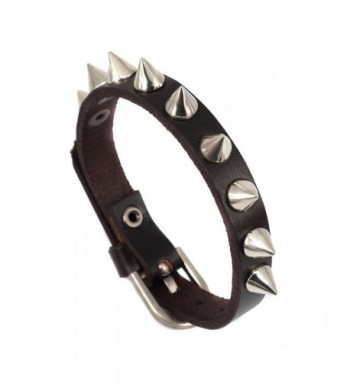 Aprilsky Genuine Leather Adjustable Bracelet