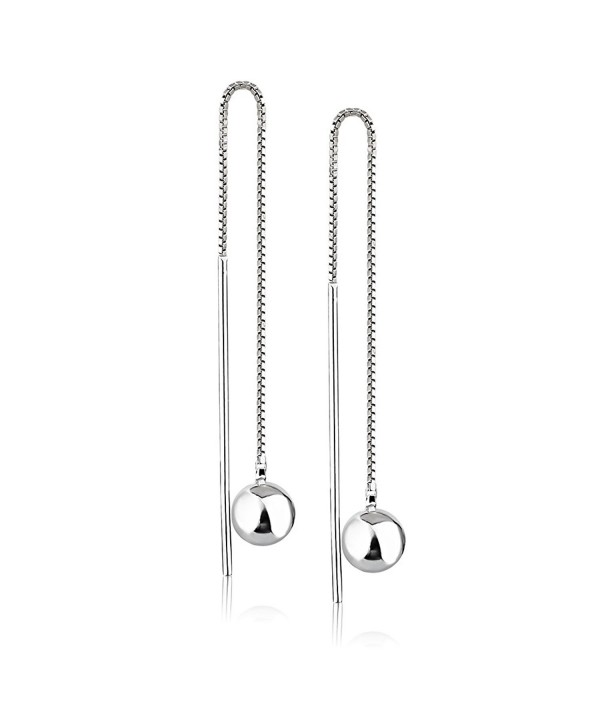 Sterling Silver Minimalist Threader Earrings