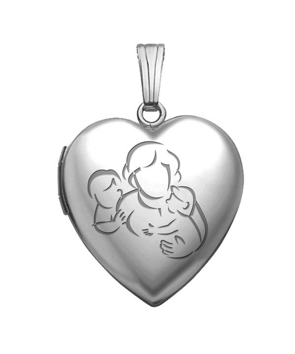 Sterling Silver Daughter Heart Locket