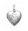 Sterling Silver Daughter Heart Locket