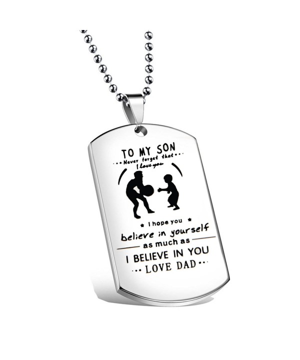 Ensianth Father Jewelry Forget Necklace