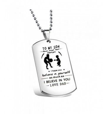 Ensianth Father Jewelry Forget Necklace