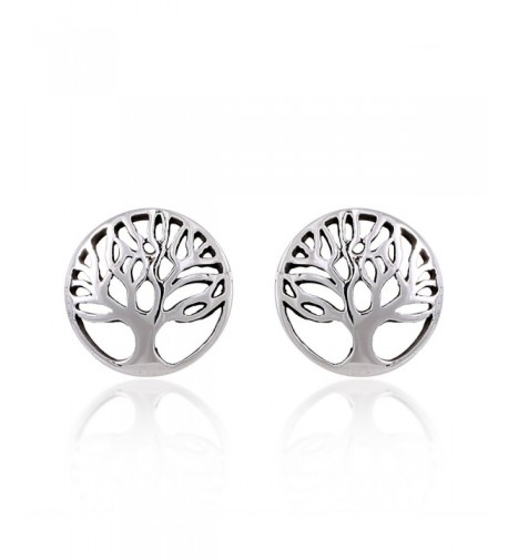 Sterling Silver Tree Life Earrings