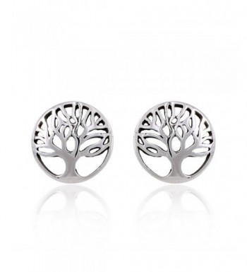 Sterling Silver Tree Life Earrings