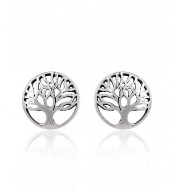 Sterling Silver Tree Life Earrings