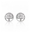 Sterling Silver Tree Life Earrings