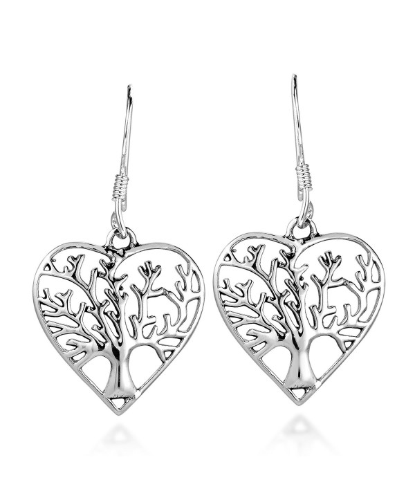 Romantic Sterling Silver Dangle Earrings