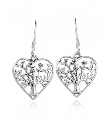 Romantic Sterling Silver Dangle Earrings