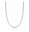 Italian Sterling Silver Spiga Necklace