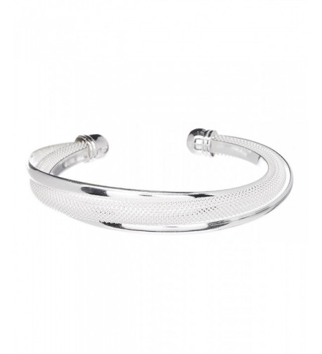 Sterling Silver Plated Bracelet Bangle