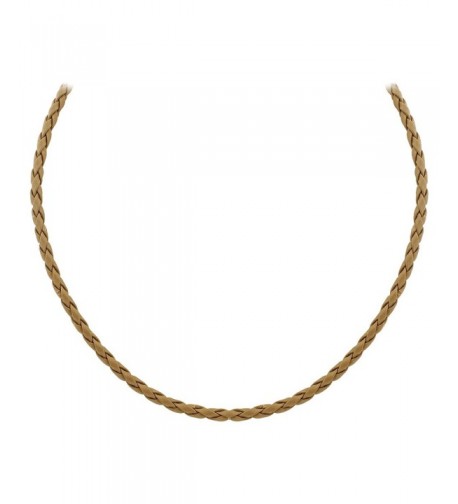 Gem Avenue Sterling Braided Necklace