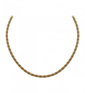 Gem Avenue Sterling Braided Necklace