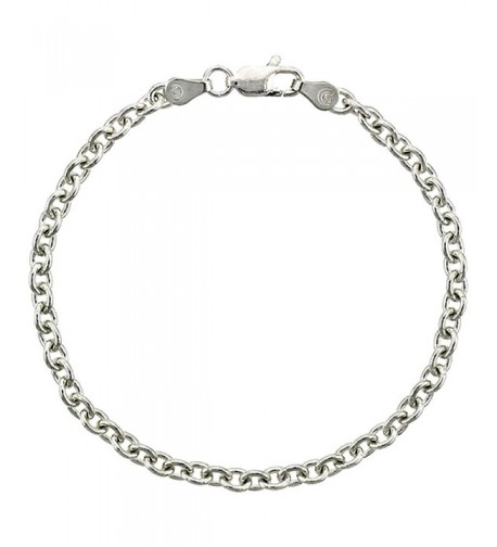 Sterling Silver Cable Necklace Nickel