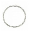 Sterling Silver Cable Necklace Nickel