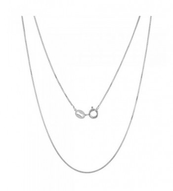 Sterling Silver Chain Necklace Nickel