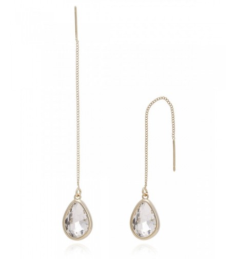 BONALUNA Crystal Sparkled Pierced Earrings