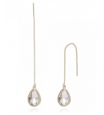 BONALUNA Crystal Sparkled Pierced Earrings