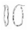 Sterling Silver Earrings Closure Polished