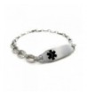 MyIDDr Pre Engraved Customizable Epilepsy Bracelet