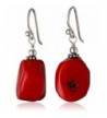 Barse Basics Bamboo Coral Earrings