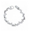 Silvertone Dolphin Magnetic Closure Bracelet