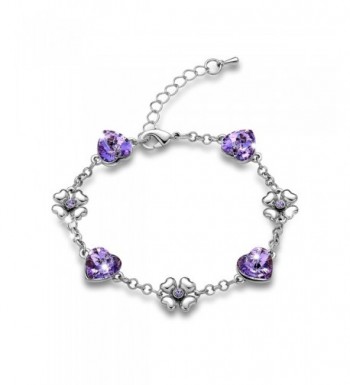 Swarovski Elements Bracelet Girlfriend Jewelry034