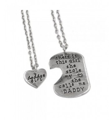 Udobuy2 Father Daughter Necklace Fathers