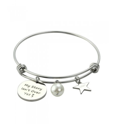 Meibai Semicolon Expandable Bracelet Inspirational